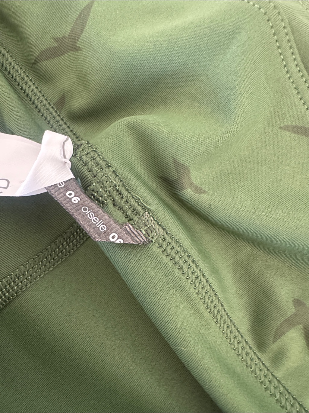 Oiselle Green Women’s Running Shorts Interior Compression Shorts 6 Nwt — image 8 of 8
